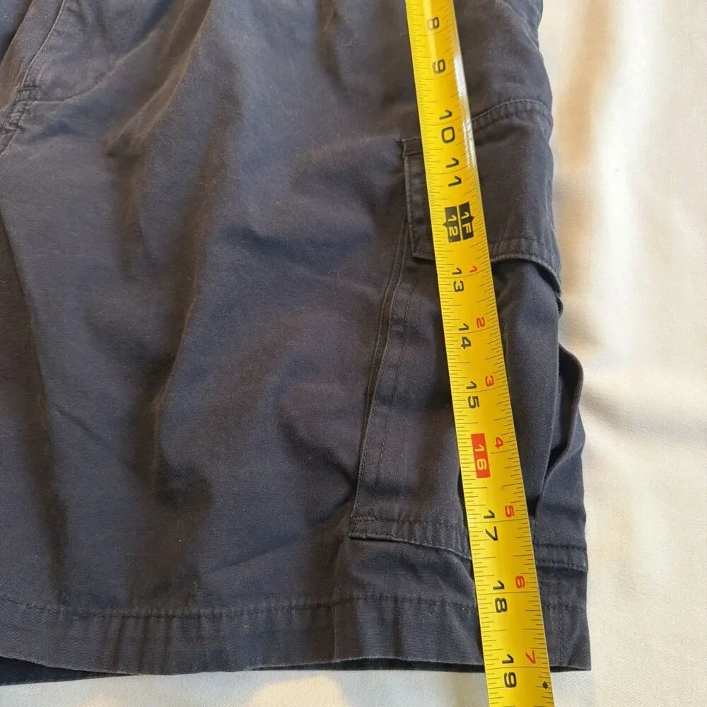 Big Dogs Navy Ripstop Cargo Shorts Baggy Skater Y2K Utility Gorp L